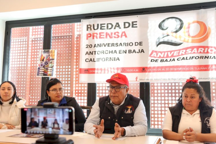 Antorcha En Baja California Celebrar Su Xx Aniversario Movimiento