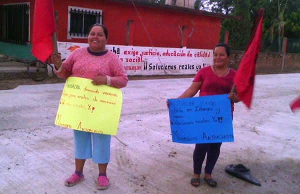 Se integran tomatlenses a la campaña nacional antorchista por justicia