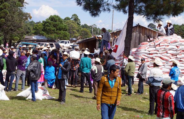 Arranca Antorcha entrega de apoyos agropecuarios en Mezquital