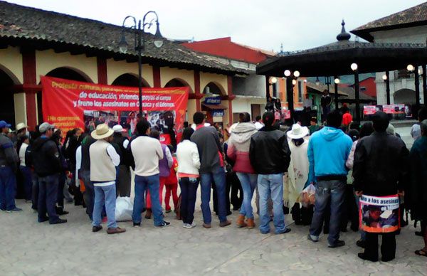 Exigen en Zacapoaxtla justicia para Don Manuel Serrano