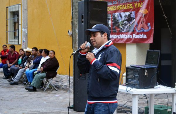 Con protesta cultural Antorcha demanda justicia