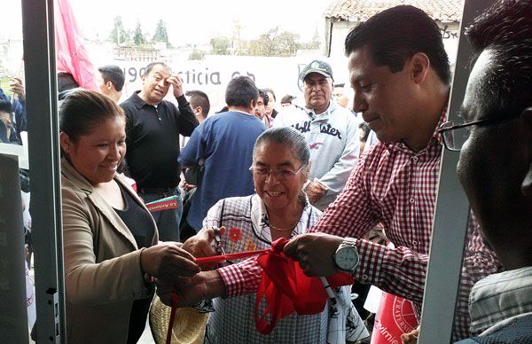 Aperturan oficina de atención ciudadana en San Pablo Autopan