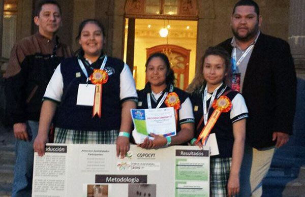 Consigue CECyTE plantel VI de Villa de Romos, primer lugar en concurso estatal de prototipos