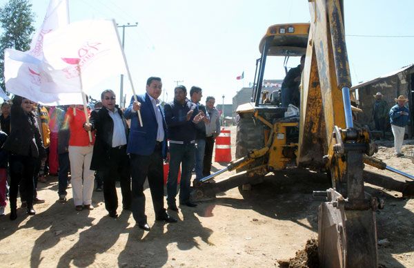 Se inicia pavimentación en el municipio de La Paz