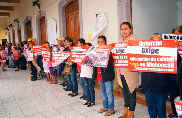 Protestan contra Segob en la Sierra Nororiental