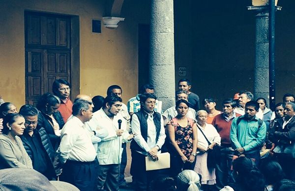 Antorcha gestiona obras para la colonia 2 de marzo de Coatepec