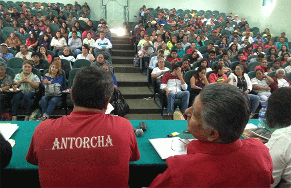 En Antorcha no repartimos huesos, repartimos trabajo: Omar Carreón Abud