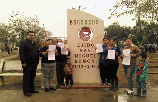 Reciben vivienda antorchistas del ejido San Miguel