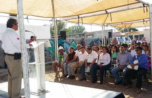 Arranca obra de drenaje en colonia Maura Gómez