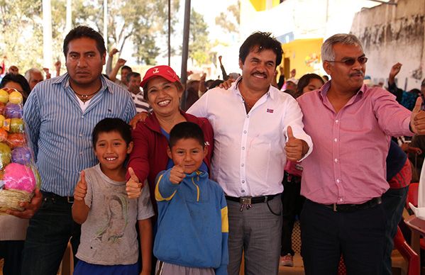 Inaugura Soraya Córdova obras en Tlahuapan