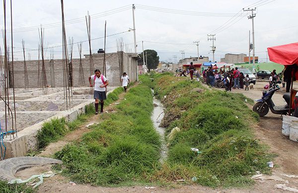 Alerta sanitaria por red de drenaje para zona residencial