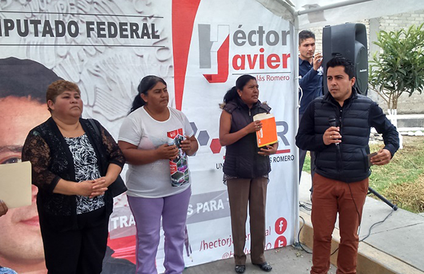 Diputado Héctor Javier álvarez recorre comunidades para detectar carencias 