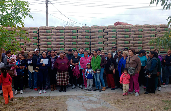 Entrega Antorcha apoyos a la vivienda en diversos municipios de la Laguna