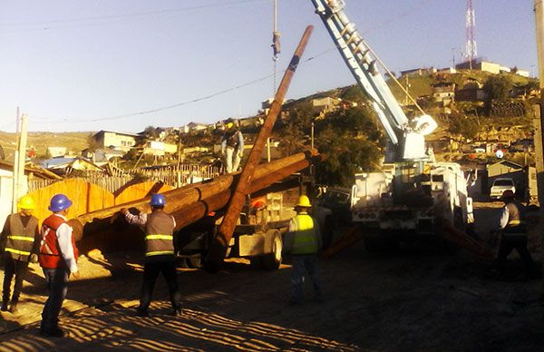 Inician trabajos de electrificación en la Unión Antorchista