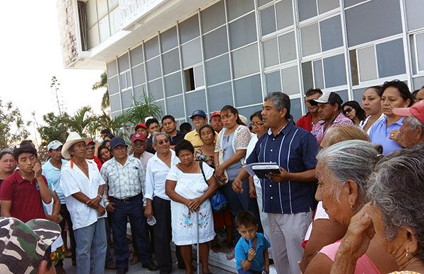 Antorchistas de Campeche entregan pliego de peticiones al Gobierno del Estado