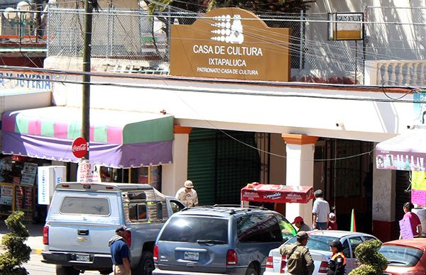 Remodelan la Casa de Cultura de Ixtapaluca