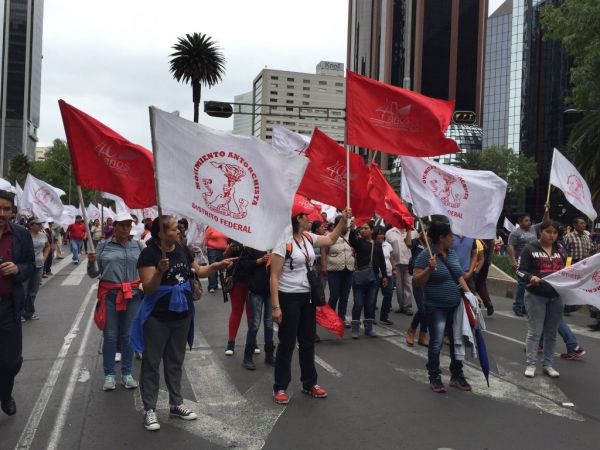 Antorchistas exigen a la PGR liberación de Patricia Cruz