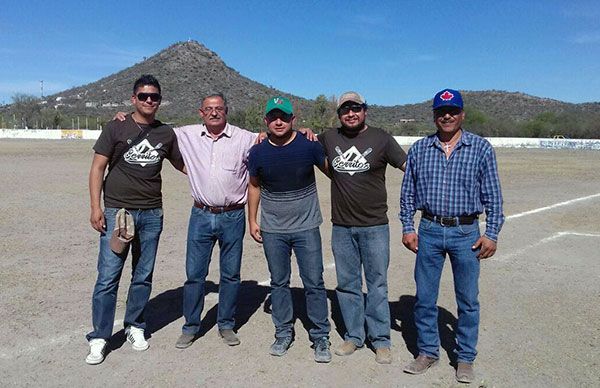 Forman equipo municipal de beisbol en Villa Hidalgo 