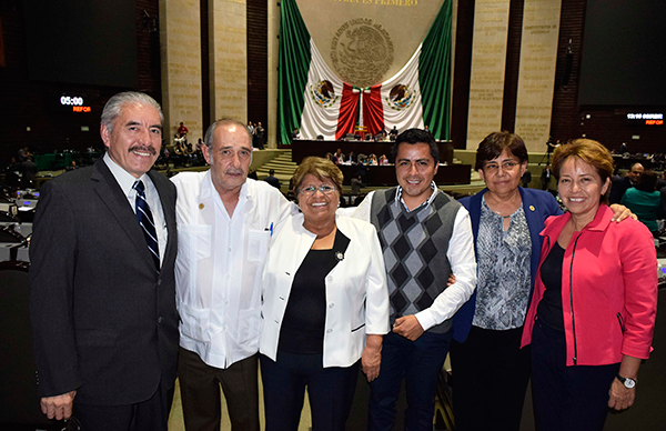 Diputados antorchistas felicitan a alcaldes de Chimalhuacán e Ixtapaluca