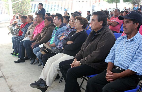 La techumbre en oficinas ejidales de san francisco, compromiso cumplido