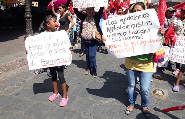 Antorchistas exigen intervención de autoridades en conflicto agrario 