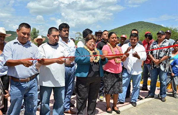 Logran diputados antorchistas más obras para el pueblo 