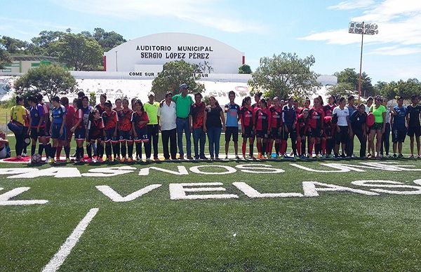 Antorcha fomenta el deporte en Cintalapa