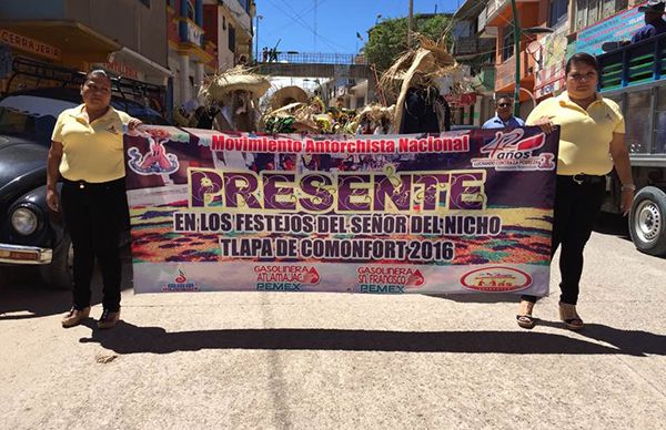 Antorcha, presente en los festejos al Señor del Nicho