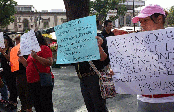 Cuarto día de cadenas humanas en Morelia