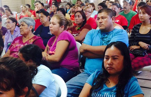 Conferencia a plenistas de  Mexicali sobre 