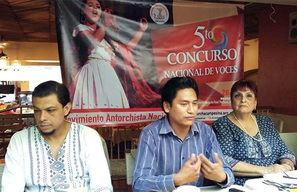 Colima anuncia el V Concurso Nacional de Voces de Antorcha