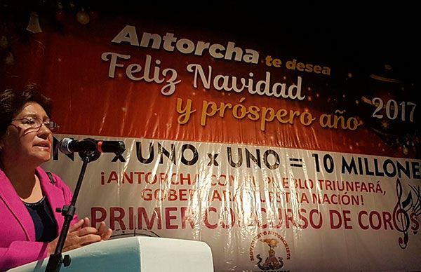 Qué mejor regalo de navidad, que el avance de las obras: Líder antorchista en Cd.Victoria