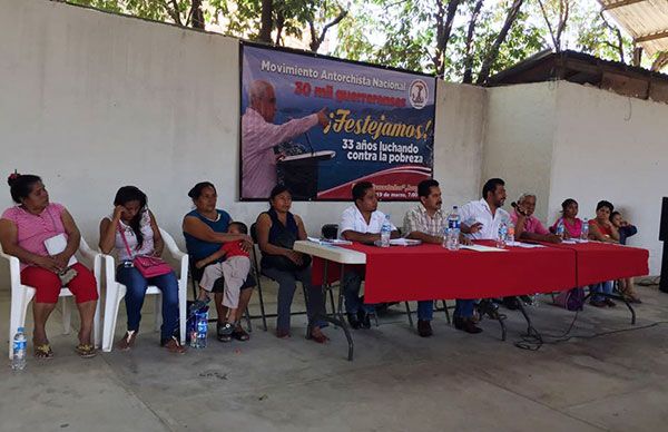 Guerrerenses de la montaña, listos para el 33 aniversario