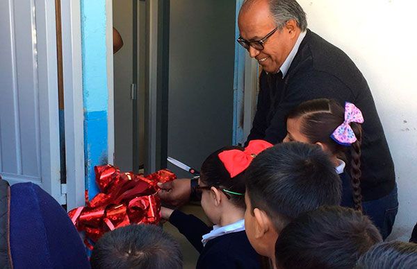  Inauguración de módulos sanitarios en escuelas de educación básica 