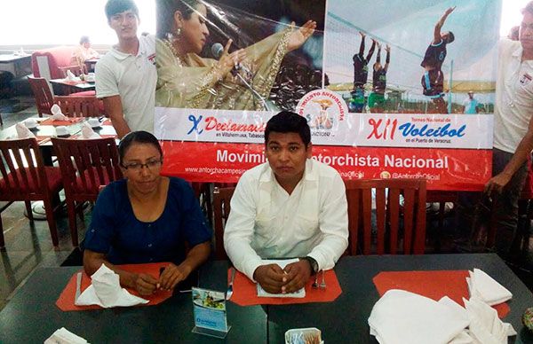  Anuncian eventos nacionales con sede en Veracruz y Tabasco