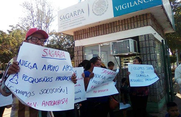 Exigen a Sagarpa libere recursos aprobados por la federación