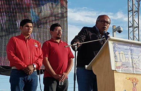 Celebran antorchistas décimo aniversario de trabajo en la zona Este de Tijuana