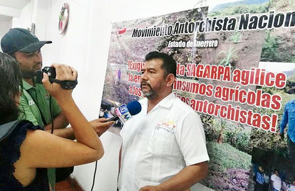 Tomará Antorcha delegación de Sagarpa y Caders en Guerrero