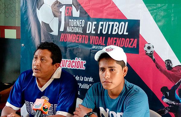 Anuncian Torneo Nacional de Fútbol