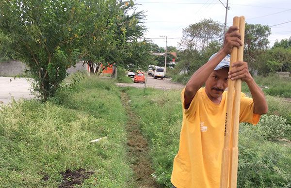 Inician construcción de barda perimetral en el COBAT 23 