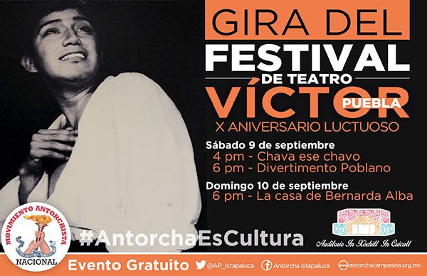 En puerta, Gran Festival de Teatro Víctor Puebla en Ixtapaluca