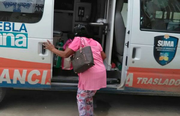 Apoyan en Ahuatempan a enfermos y piden hospital