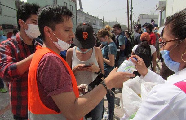 Chimalhuacán se solidariza con la Ciudad de México