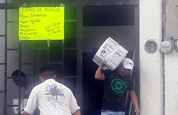   Zona norte mexiquense solidario con víctimas del terremoto del 19 de septiembre