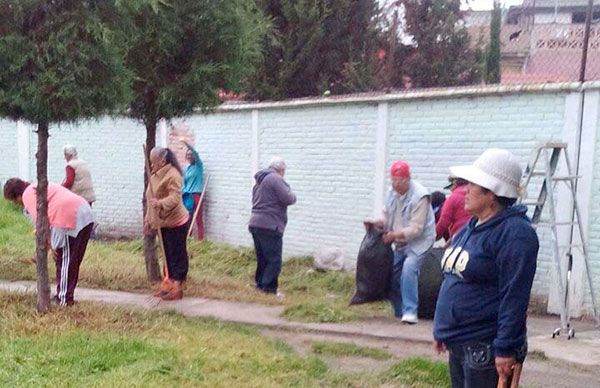 Jornada de limpieza en beneficio de estudiantes 