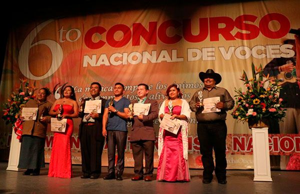 Finaliza la categoría: Libre Campesino Popular del Concurso Nacional de Voces