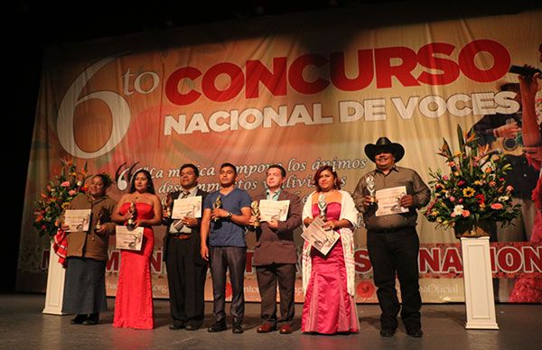 Huastecos conquistan primeros lugares en el VI Concurso Nacional Voces