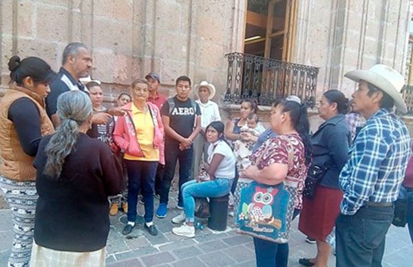 En riesgo de desalojo 200 familias humildes de Zamora: solicitan pronta solución de Aureoles Conejo