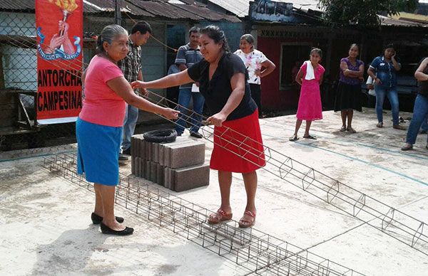 Llega material para vivienda a 56 familias de Tapachula 