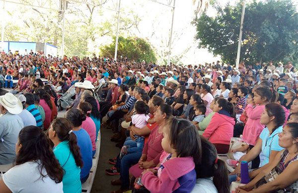 Aplauden 12 años de lucha organizada en Jaumave